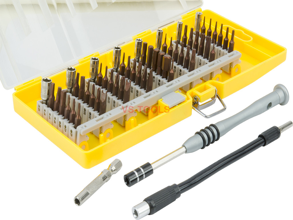 60pcs Pentalobe Tripoint Phillips Flat Torx Hex Robertson